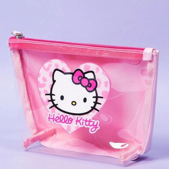Hello Kitty Limited Edition Graphic Portable Makeup Bag - Picture 5 of 6